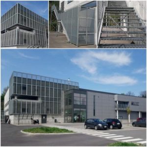 Facade + Staircase Sports Hall Herstal